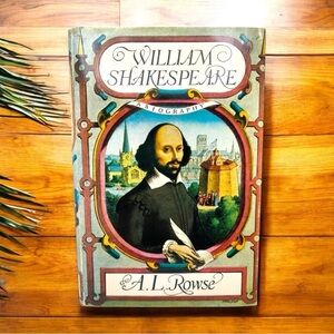 VINTAGE 1963 William Shakespeare: A Biography by A. L. Rowse - First Edition